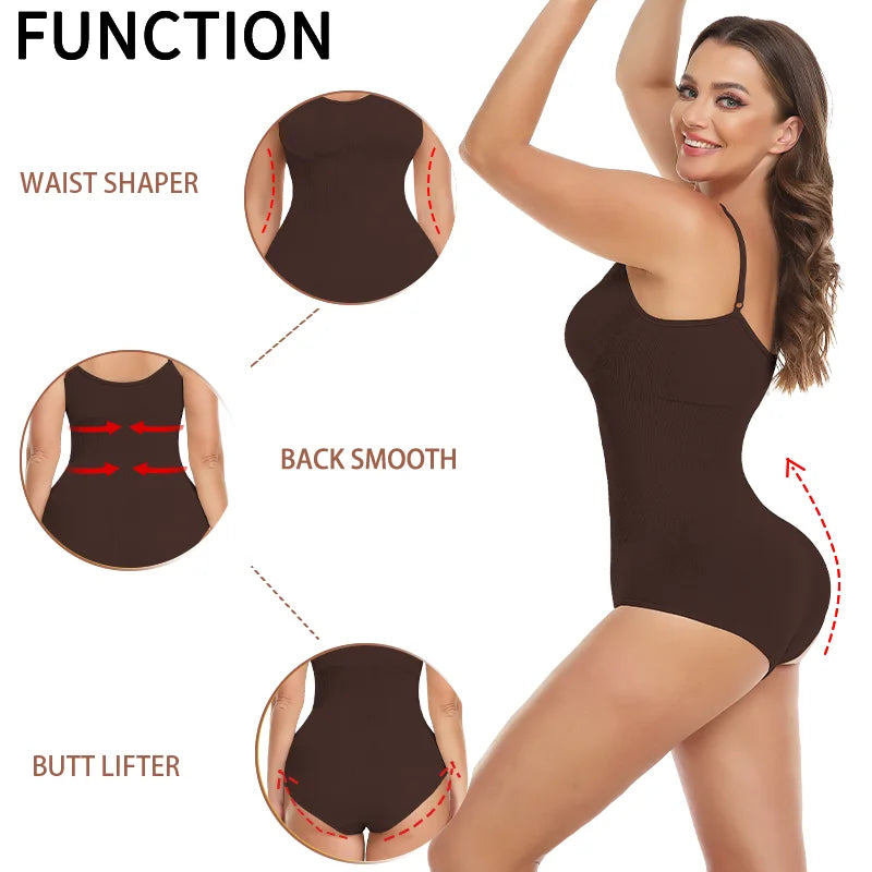 Sexy Shaper For Women Butt Lifter Tummy Slimming Strap Shapewear COMFREE Waist Control Corsets Push Up Corsets Lingeries