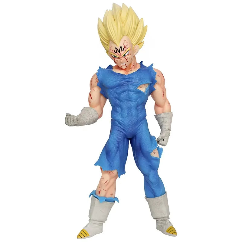 20CM Dragon Ball Z Majin Vegeta Figure Toys Anime DBZ Super Saiyan GK Action Collection PVC Model Dolls Birthday Gifts Kids