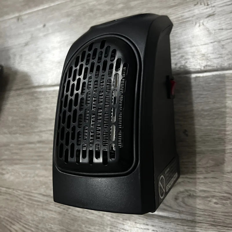 Portable Heater Electric Heater Plug-in Room Heater Home Appliance Heating Furnace Mini Radiator Remote Heating 500W
