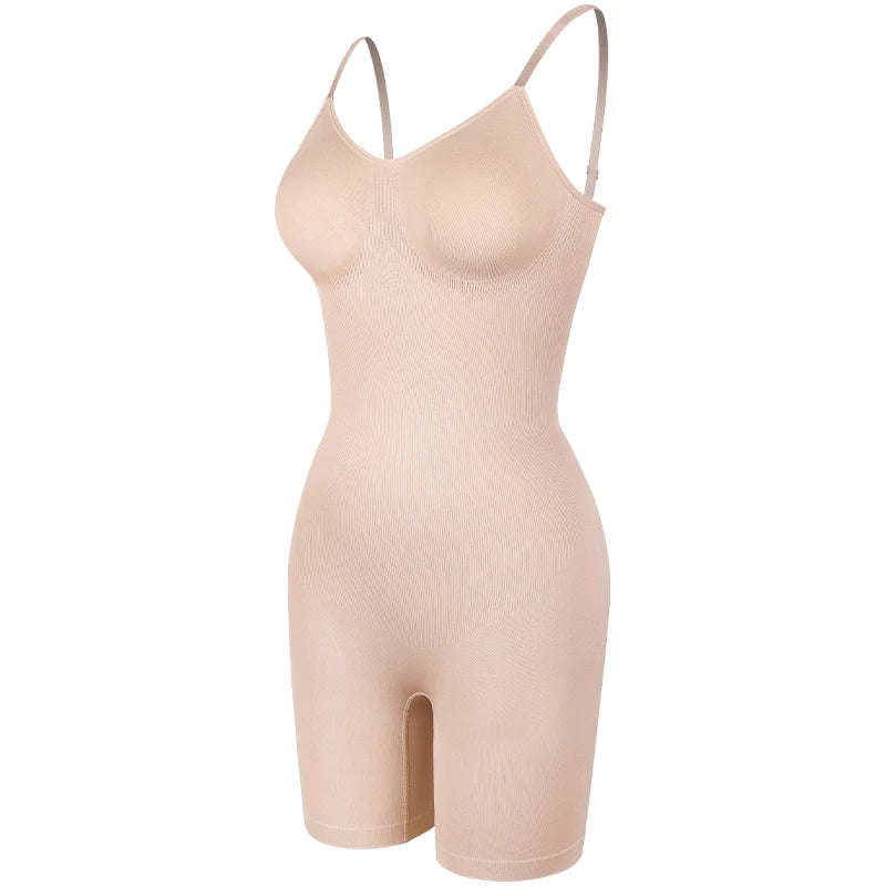 Tummy Control Bodysuit Shapewear Women Tank Top Seamless Full Body Shaper Anti Chafing Short Slimming Waist Trainer Butt Lifter